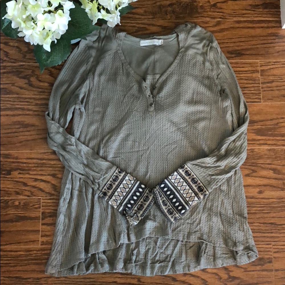 Paper Crane Long Sleeve Hooded Thermal